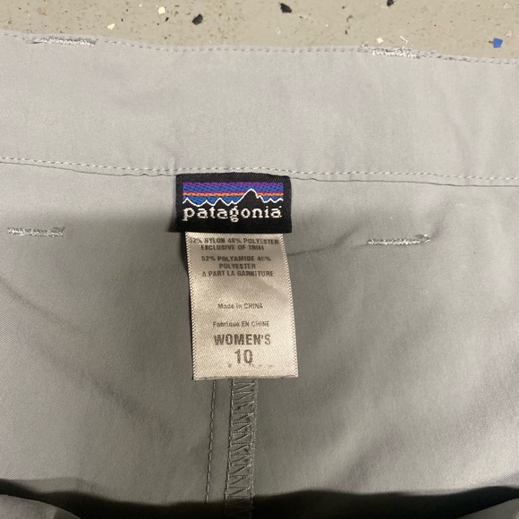 Patagonia Skirt Skort gray size 10 - Picture 3 of 4